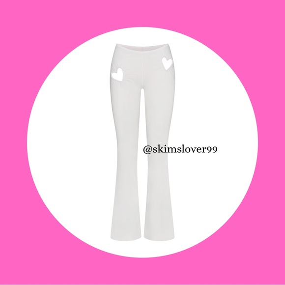 SKIMS - Cotton Jersey Heart Flare Legging​ - Picture 1 of 1